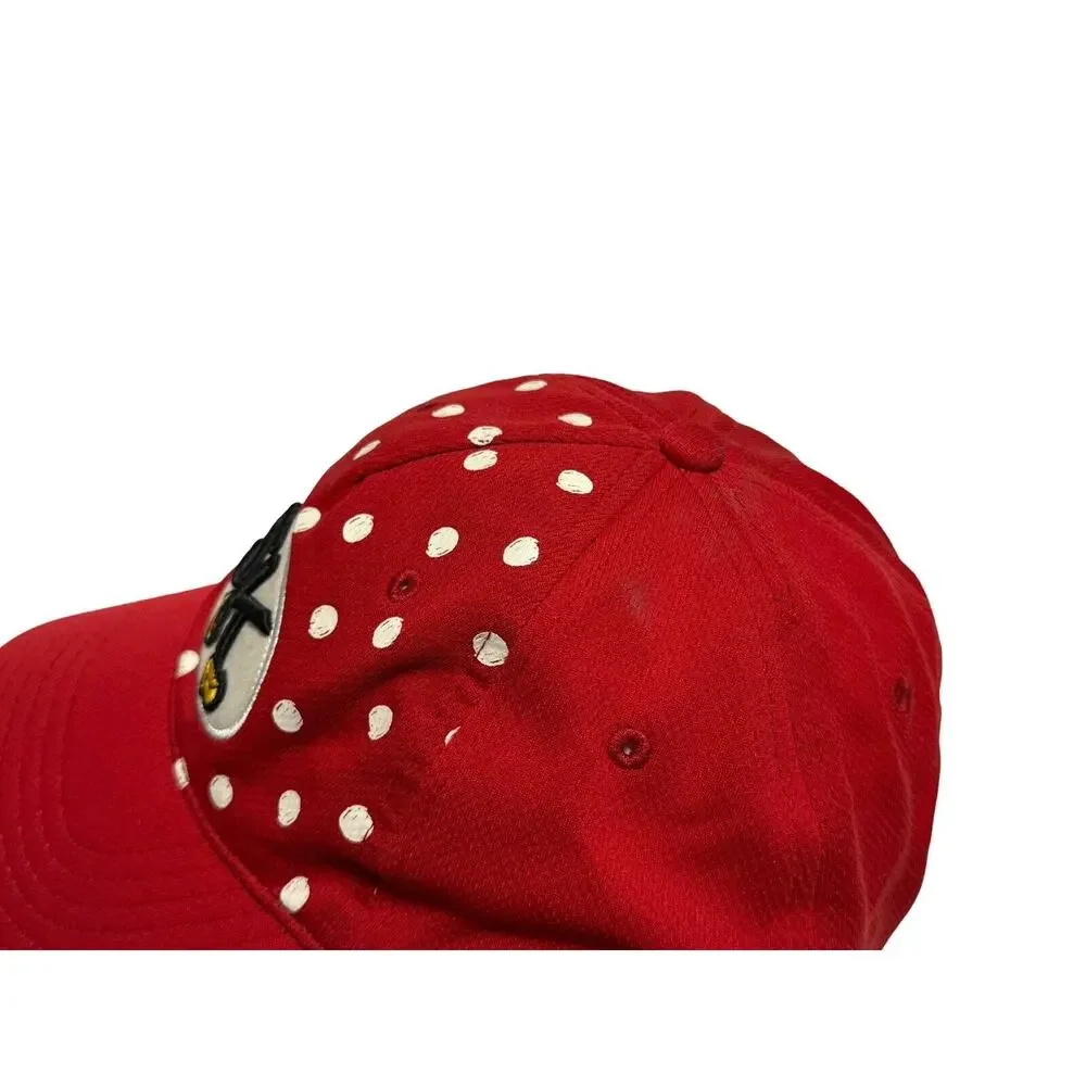 Disney Parks Minnie Mouse 5K Running Hat Cap RunDisney Every Mile Is Magic Red